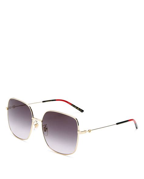 glasant gucci|Gucci Light Glasant 59MM Butterfly Sunglasses .